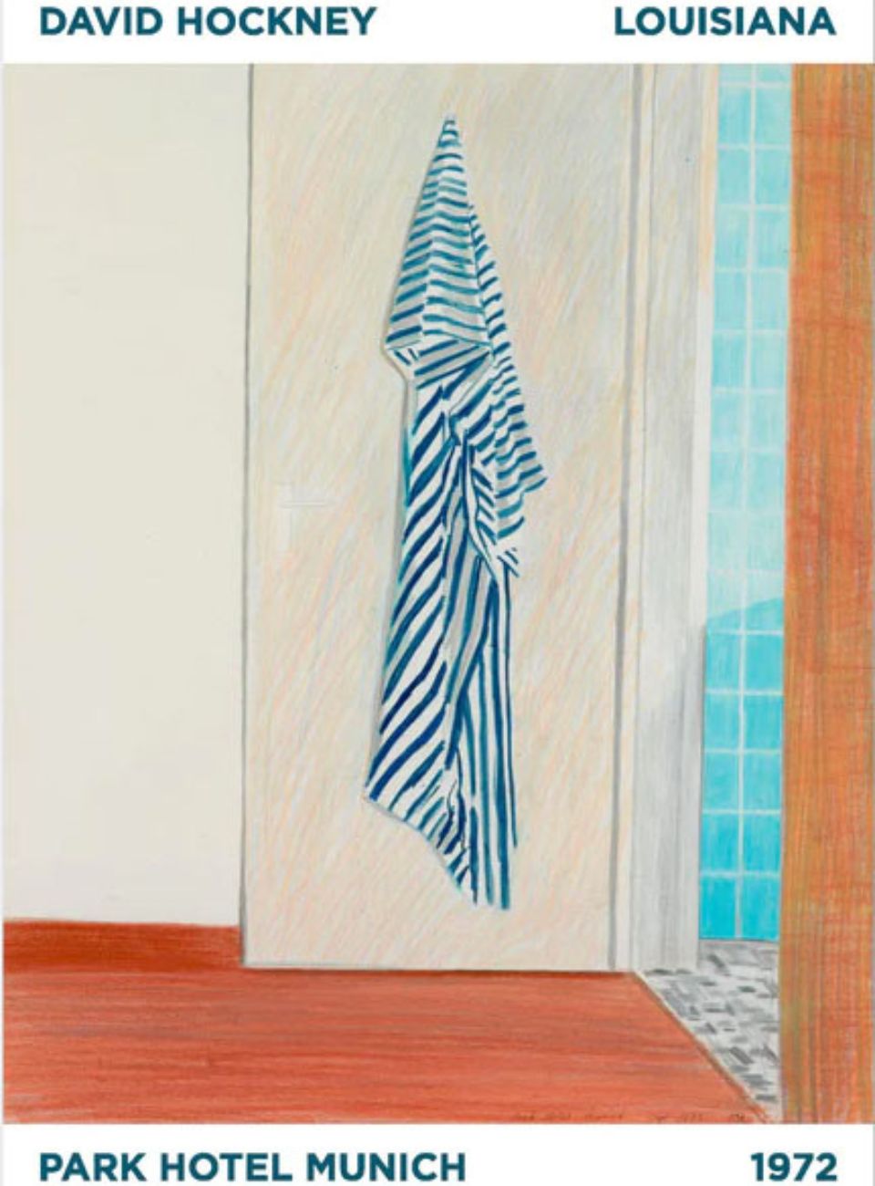 David Hockney - Park Hotel Munich 1972