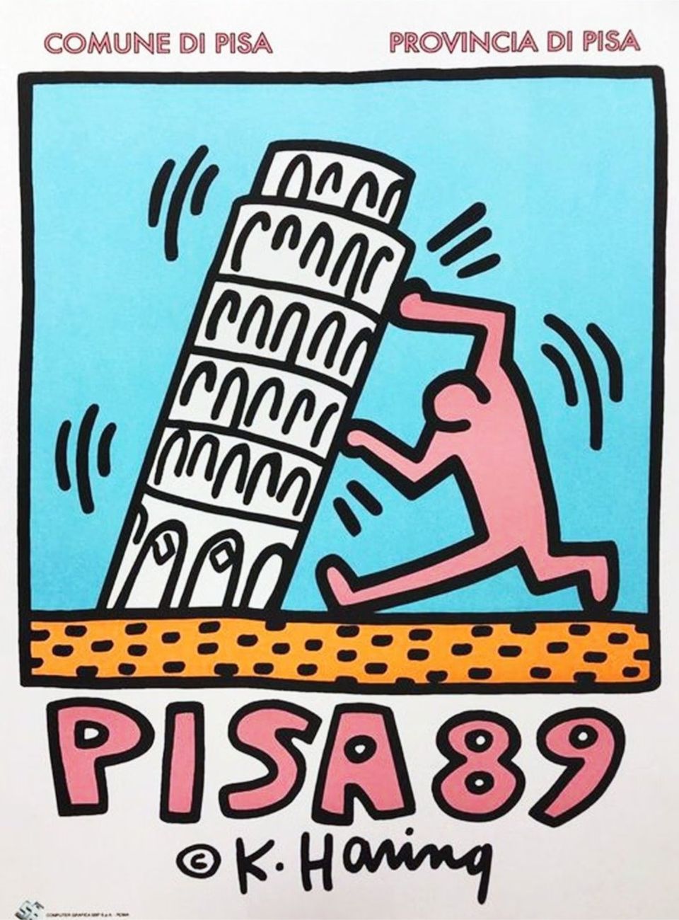 Keith Haring - Pisa 89